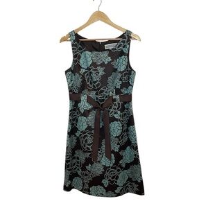 Y2K Jessica Howard Satin Floral Dress, 10